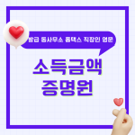 소득금액증명원 발급 방법 동사무소 주민센터 무인발급기 홈택스 직장인 영문 발급 소득금액증명서 보는법 총정리